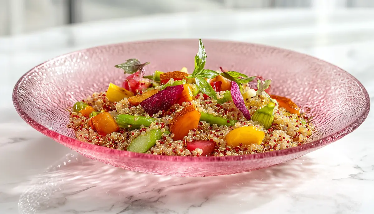 recette Salade de quinoa aux légumes grillés