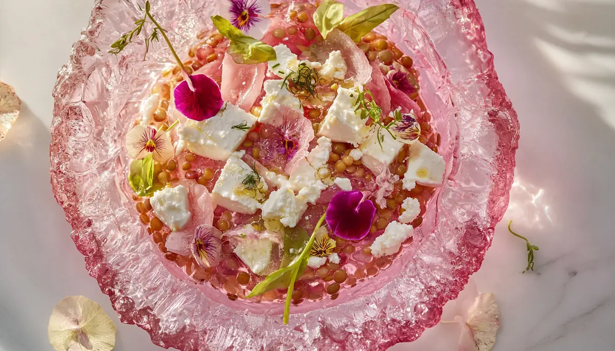 recette Salade tiède de lentilles, feta et noisettes