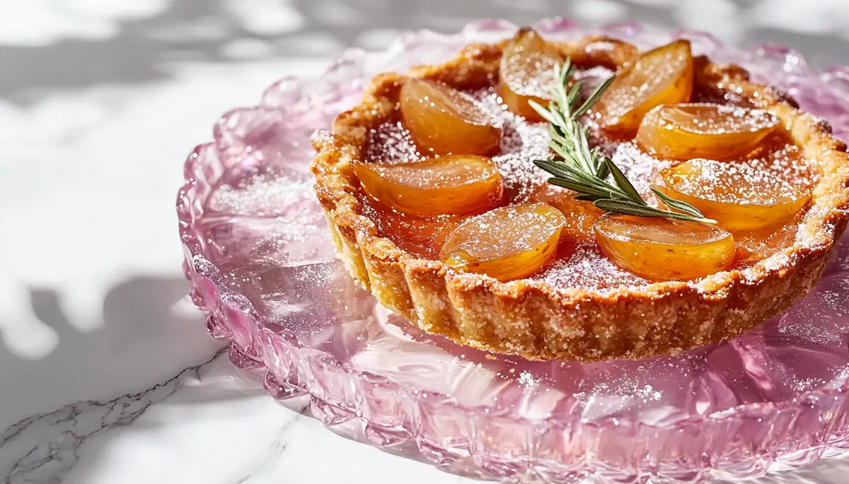 recette Tarte rustique aux figues et miel de romarin